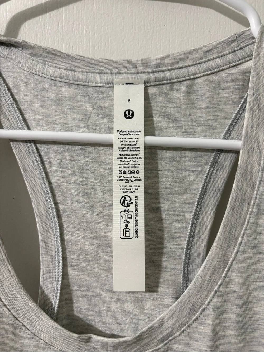 Lululemon love tank